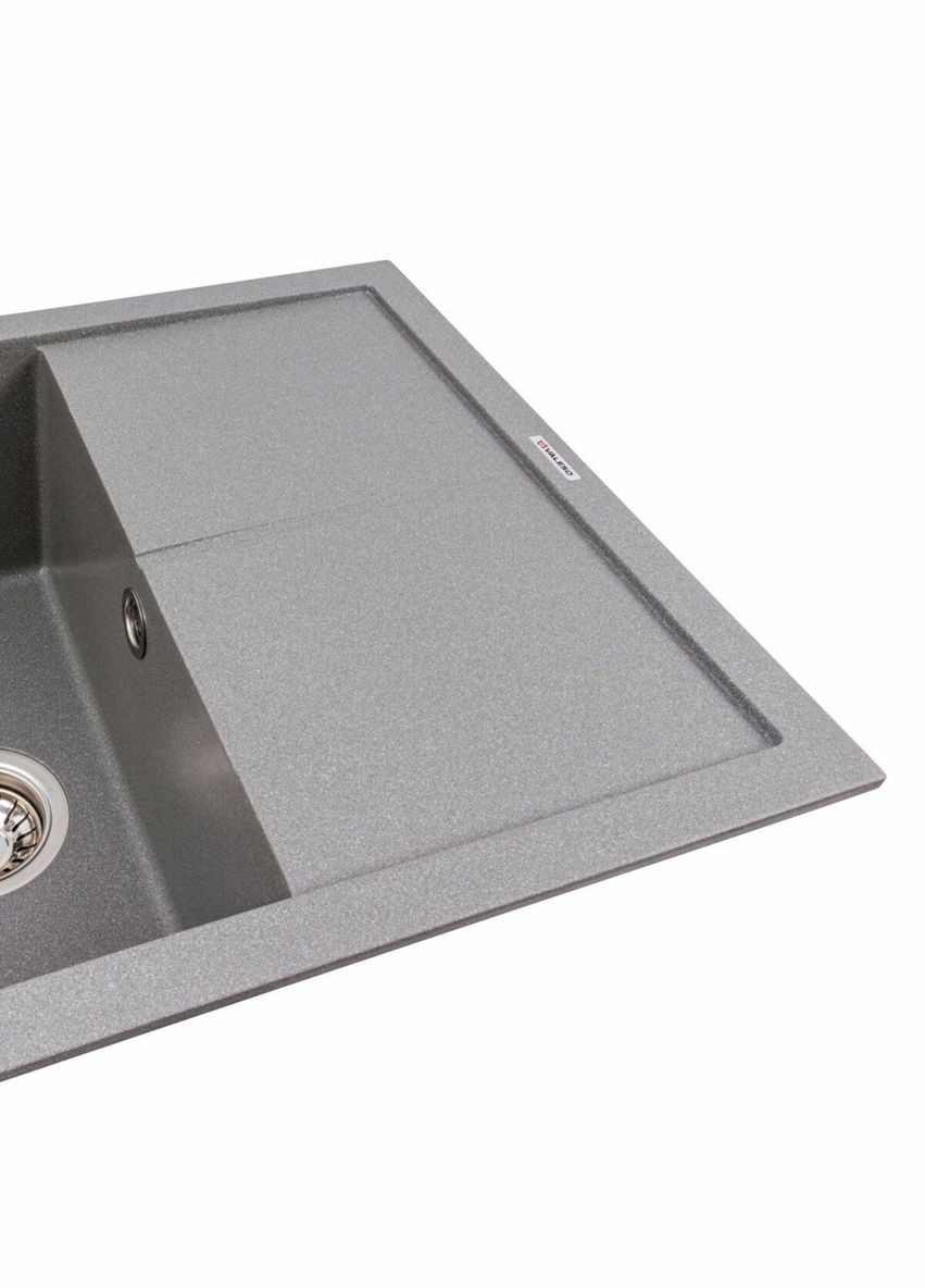 Гранитная мойка для кухни CALYPSO 7950 Серый Мусон Valeso (342070797)