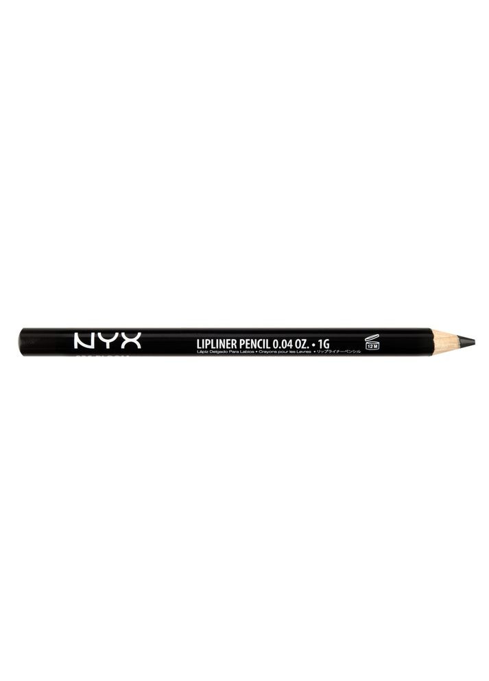 Контурный карандаш для губ Slim Lip Pencil BLACK BERRY (SPL851) NYX Professional Makeup (279364004)