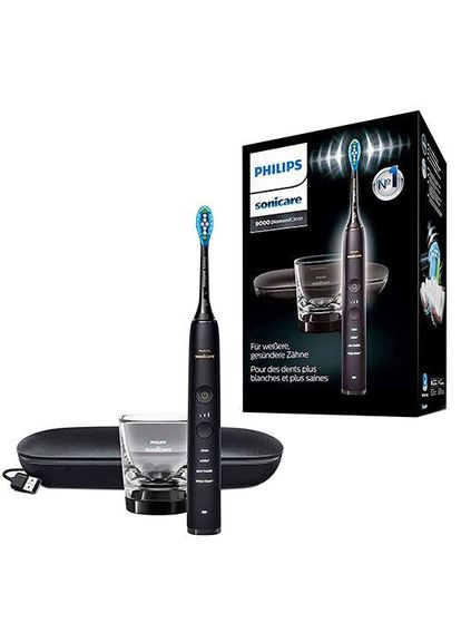 Электрическая зубная щетка DiamondClean 9000 HX9911/09 Philips (315143590)
