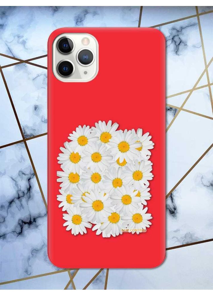Матовый чехол на iPhone 11 Pro Max:: Букет ромашек (принт 40) Creative (359496430)