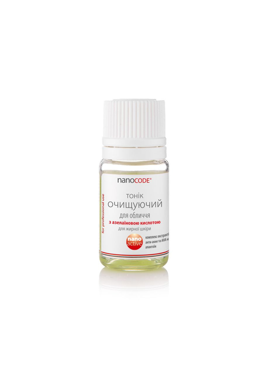 Тонік Очищуючий з Азелаїновою кислотою для жирної шкіри 100 мл NanoCode (372148108)