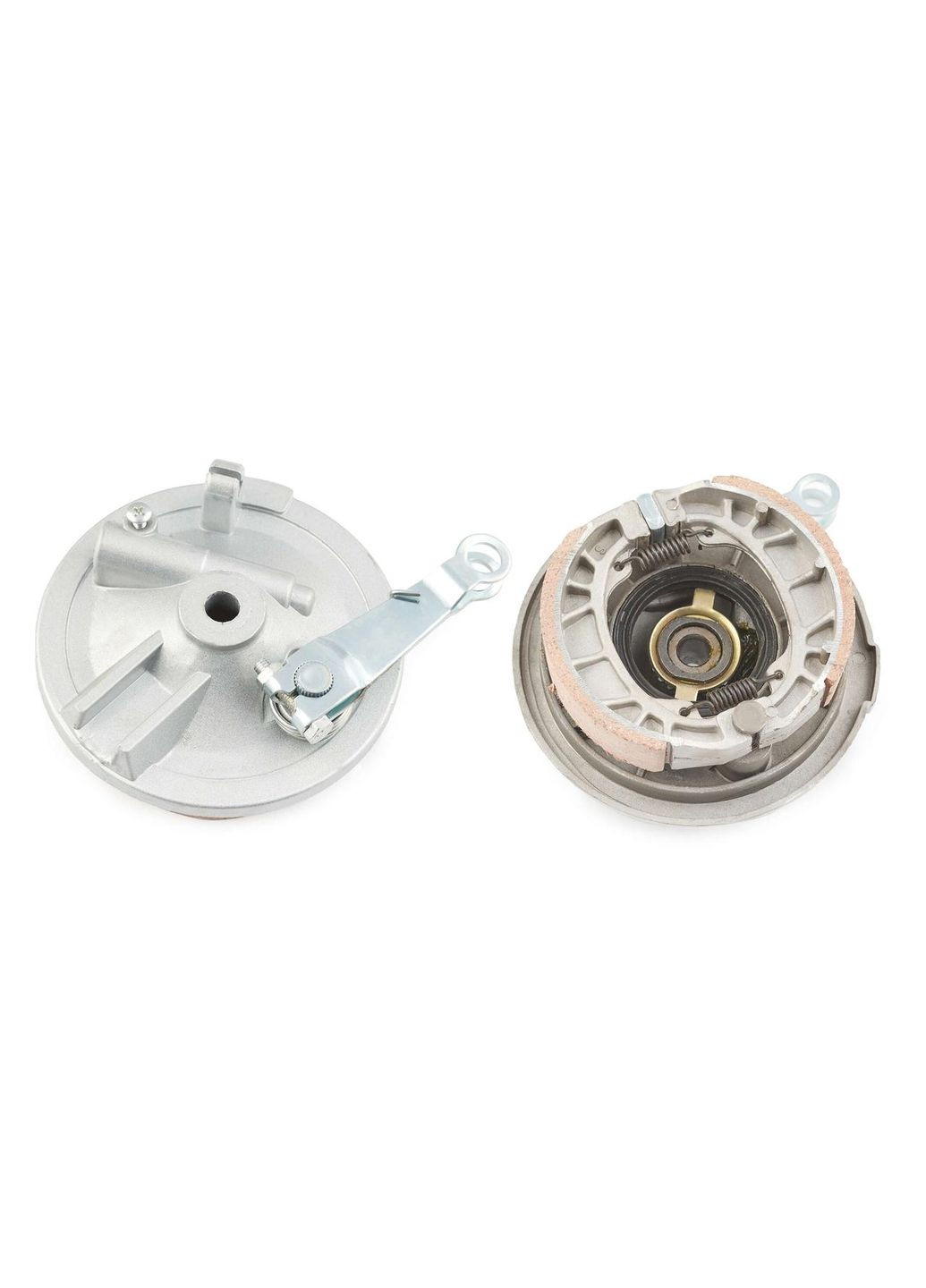 Крышка барабана тормозного (перед) Delta (125 см3) (+колодки) Daxiang (370888008)