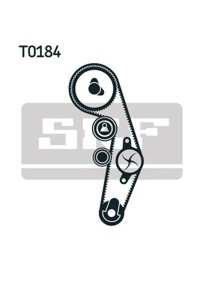 Комплект ремня ГРМ с помпой SKF VKMC 01250-1 (401744808)