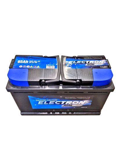 Акумулятор автомобільний AGM AGM 95Ah Ев (-/+) (860EN) (595901086) Electron AGM AGM 95Ah Ев (-/+) (860EN) (369880359)