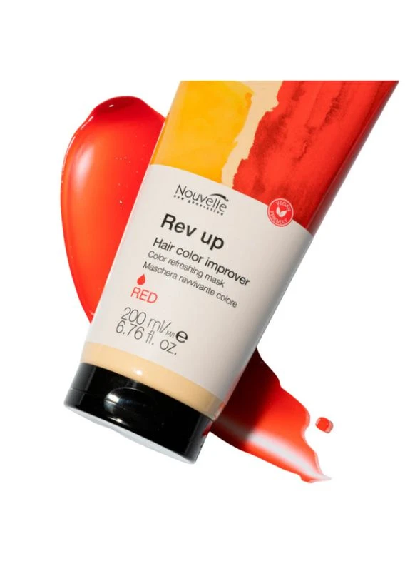 Маска для підтримки кольору волосся Red Червоний Rev Up Color Refreshing, 200 мл Nouvelle (396336283)
