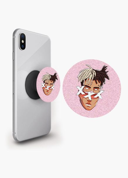 Попсокет тримач для смартфона (Popsockets) Ххх Чорний No Brand (302084778)