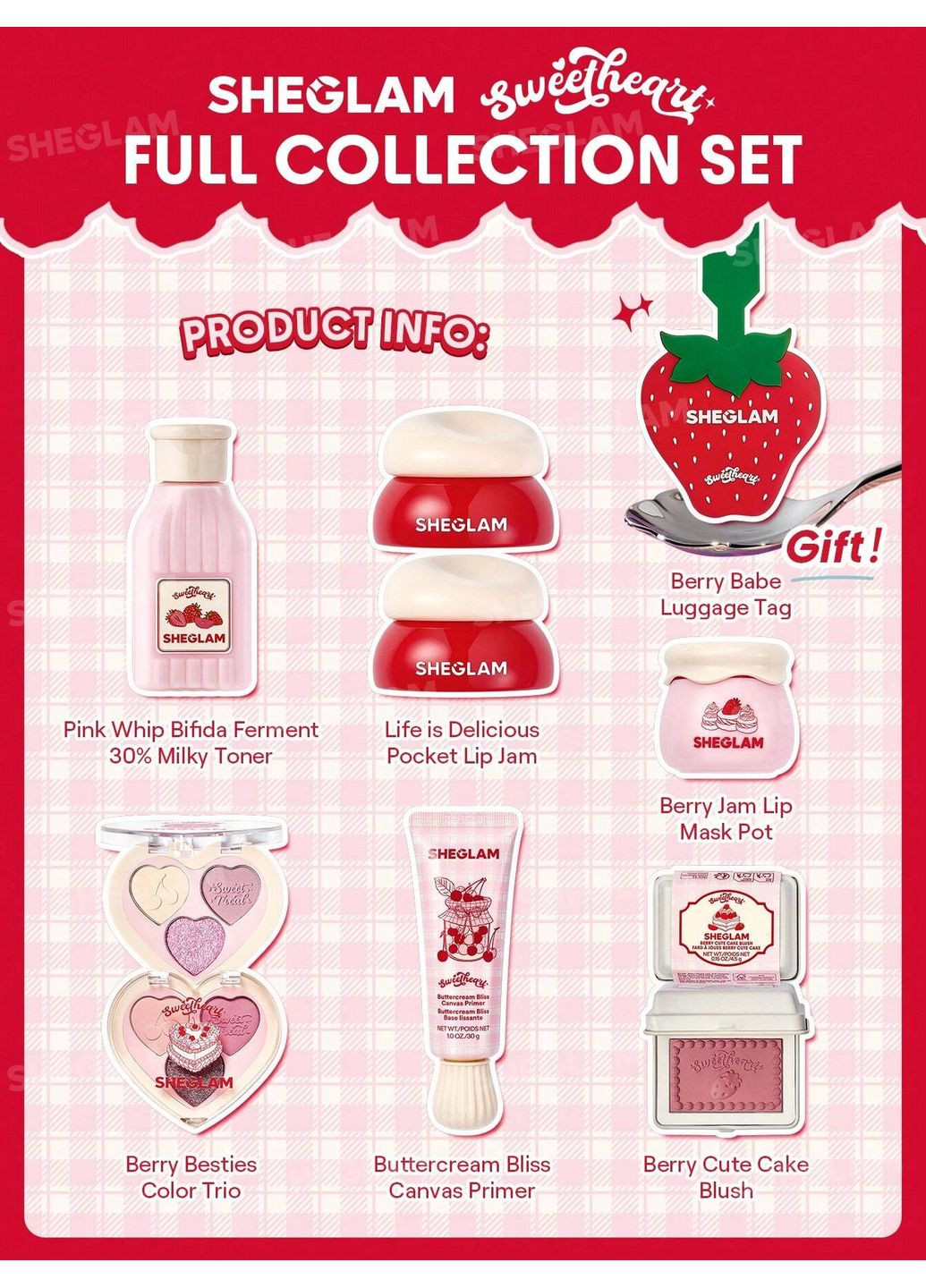 Набор коллекции Sweetheart Full Collection Set “Любимая” Sheglam (391846198)