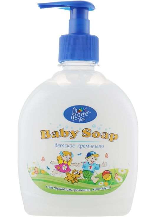 Крем-мыло для детей "С экстрактом ромашки и календулы" 300ml (369539-38046) Flower Shop (368667995)