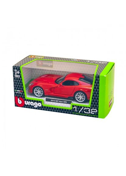 Автомодель SRT VIPER GTS (2013) (красный, 1:32) Bburago (315153641)