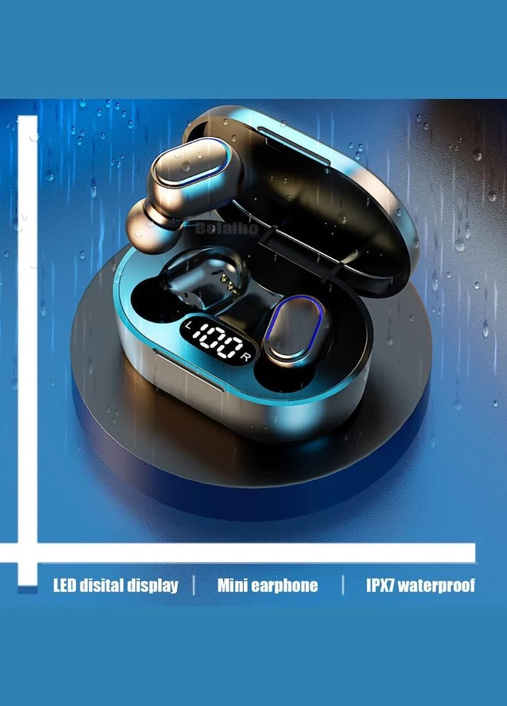 Беспроводные bluetooth наушники E7S TWS, чорные No Brand (400794180)