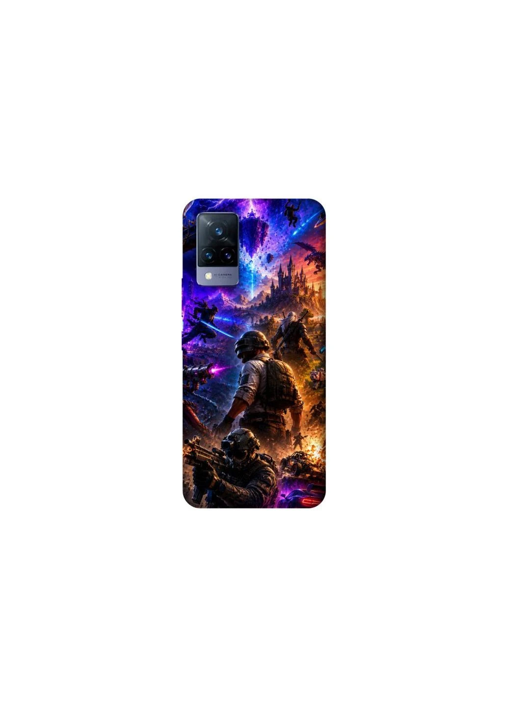 Чохол на Vivo V21 My Games Frontalka (396364341)