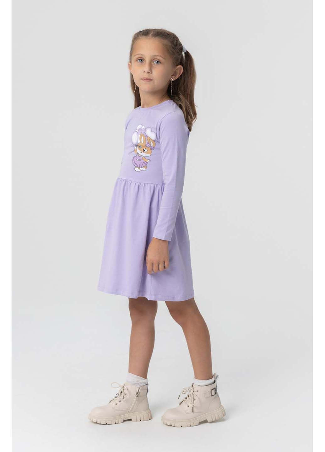 Сиреневое платье Lily Kids (284283587)