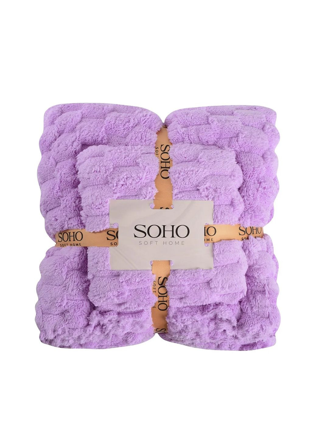 Текстильный банный набор, микрофибра Sote Lilac цвет розовый ЦБ-00281542 Soho розовый