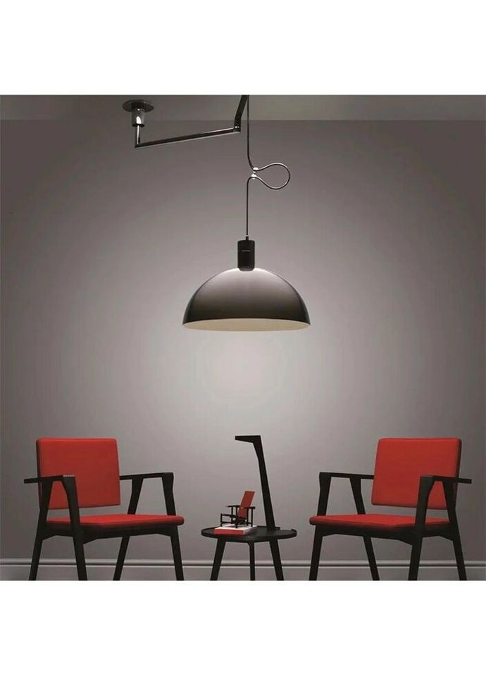 Люстра подвесная на 1 лампочку 27121 Черный 35-75х35х35 см. Sunnysky (324396255)