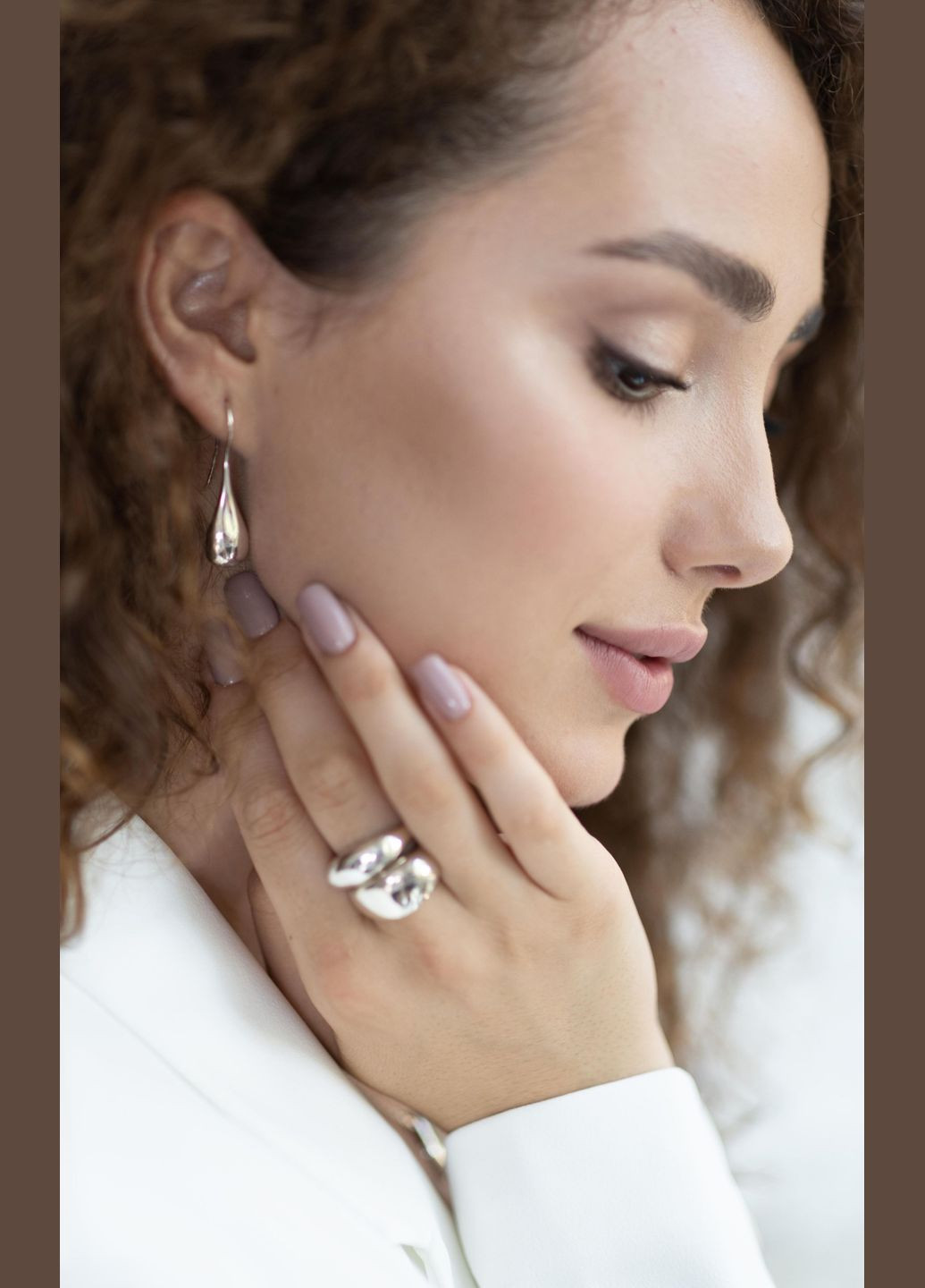 Серьги Капля SE 925 Skifska Etnika (324622900)