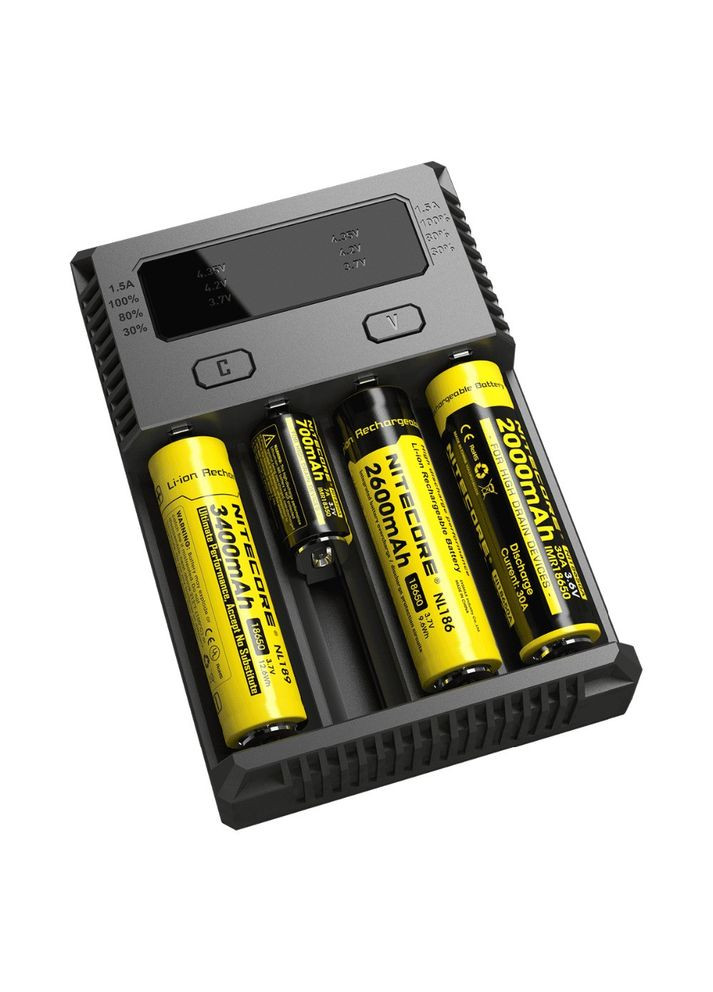 Універсальний зарядний пристрій Digicharger i4 Nitecore (370623657)