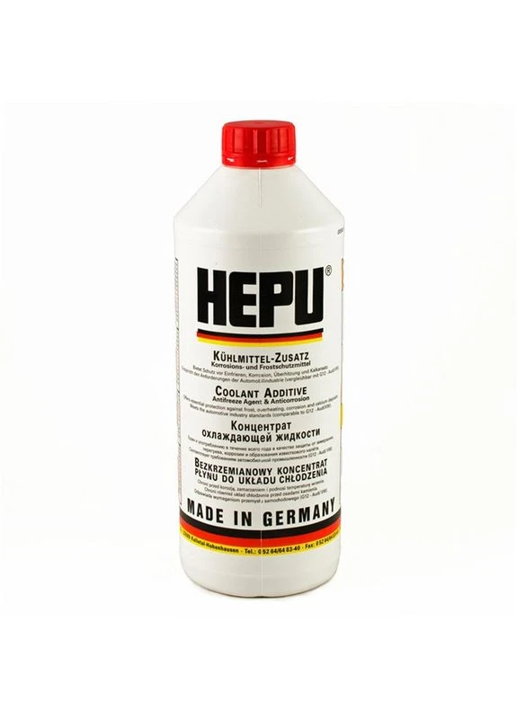 Антифриз G12 READY MIX RED-37C (Каністра 1,5 л) P900-RM-G12 HEPU (345766310)