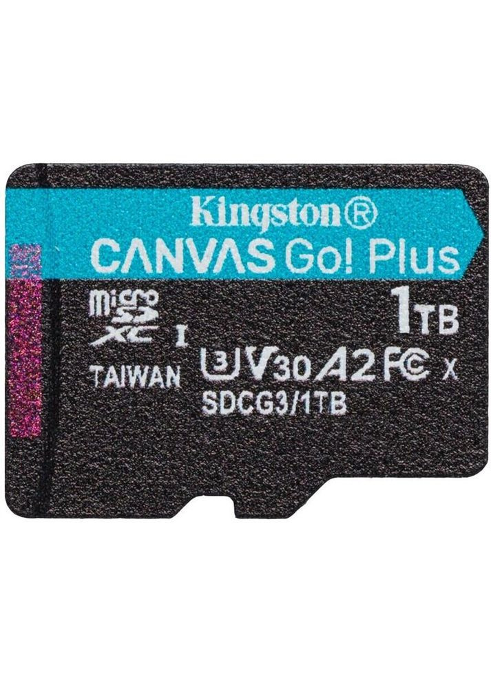 Карта памяти 1 ТВ - MicroSDXC 1Tb U3 A2 Canvas Go! Plus Kingston (293345580)