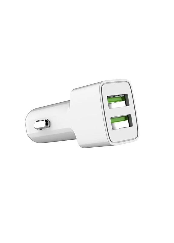 Автомобільний зарядний пристрій (2USBх2.4A) AutoID White (CW-CHA009-WT) Colorway (370620116)