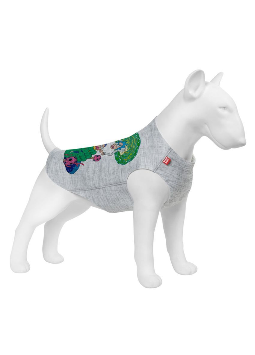 Майка для собак Clothes, малюнок "Рік та Морті 3", M47, B 70-76 см, З 41-46 см WAUDOG (365247842)