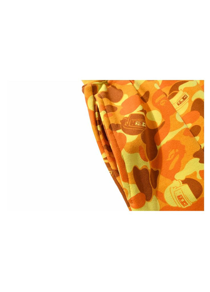 Шорти жовті Bape A Bathing Ape x PUBG Yellow Sweat Shorts Unisex (356677655)