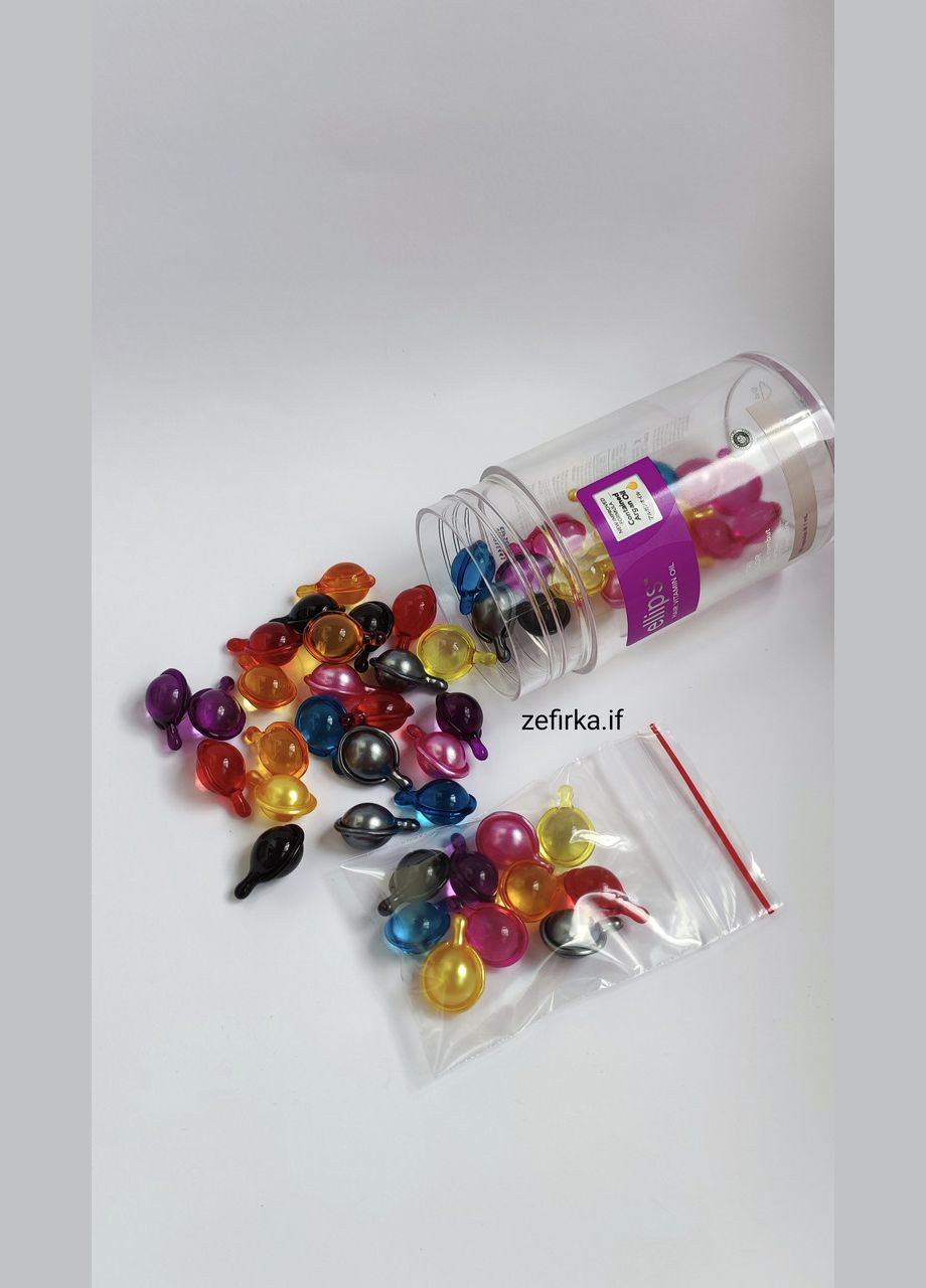 Витаменные капсулы микс для волос Эллипс Индонезия Оригинал, 1 капсула поштучно (пакетик) Ellips (351857075)