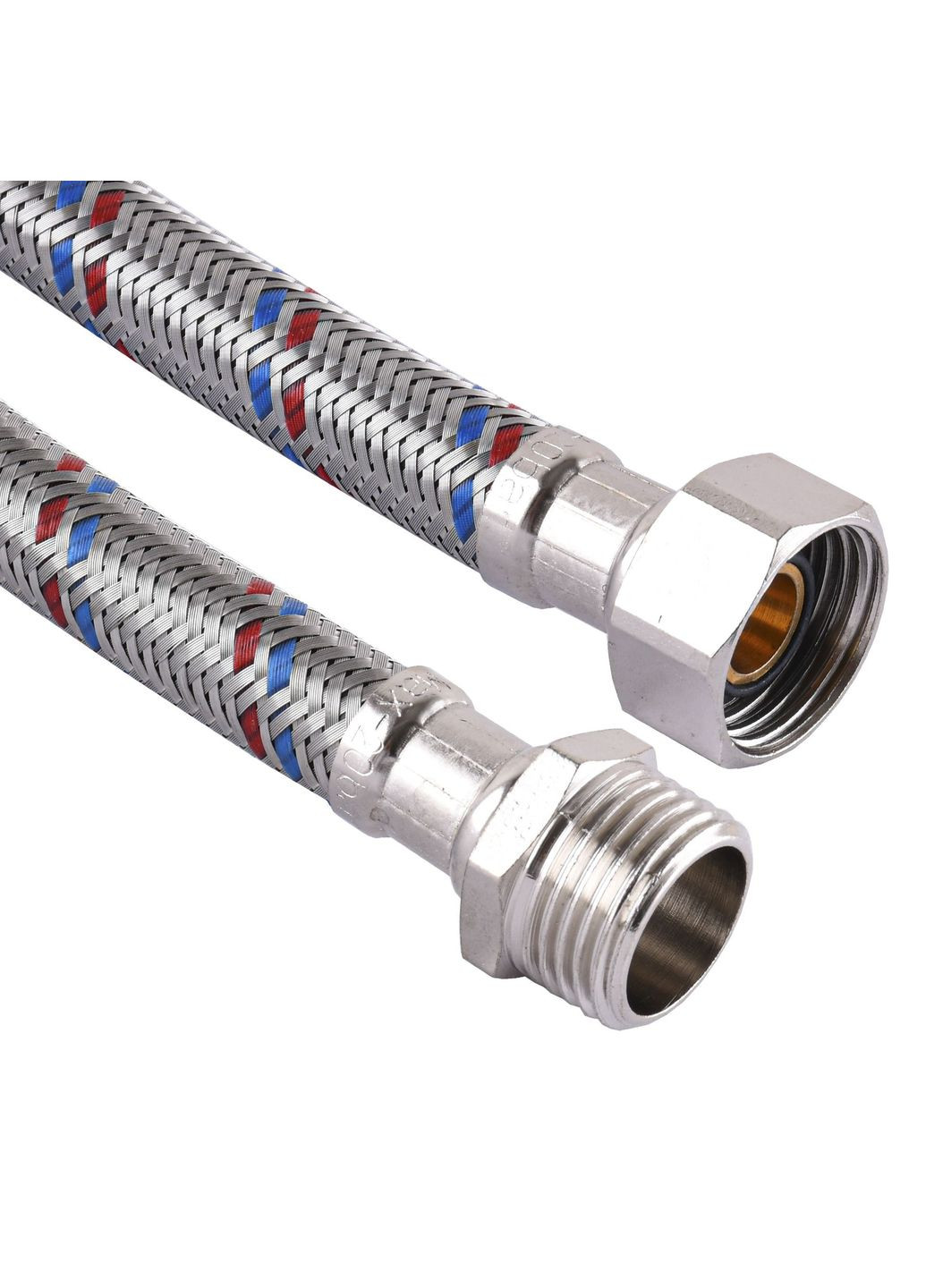 Шланг нержавіюча сталь 1/2″х1/2″ ЗВ 1,2м HS31 Solomon (335426265)