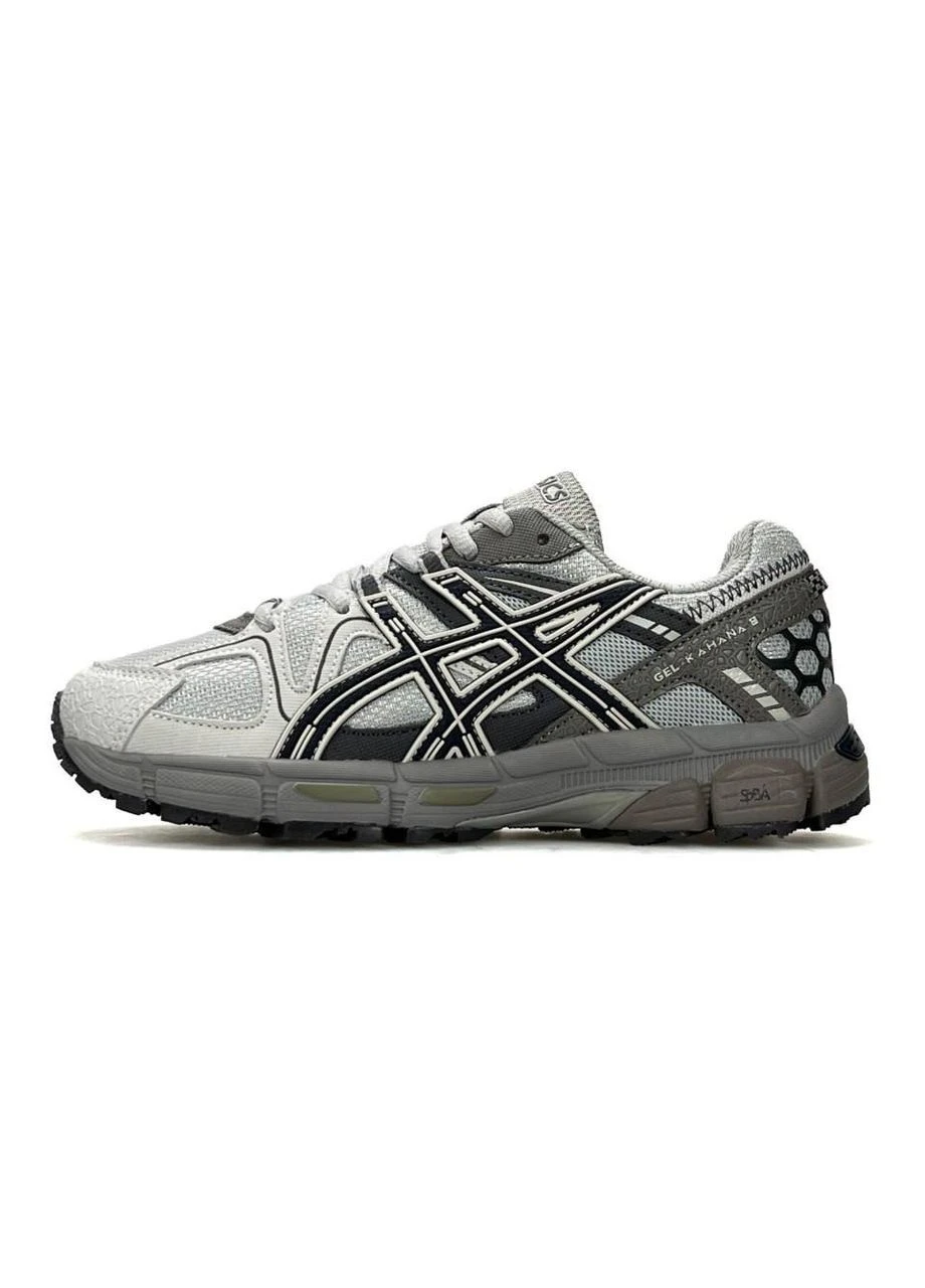Кросівки Gel-Kahana 8 Grey White Khaki No Brand сірі всесезони (402467255)