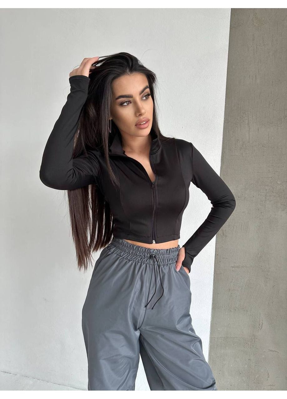 Лонгслив на молнии Україна (352267640)