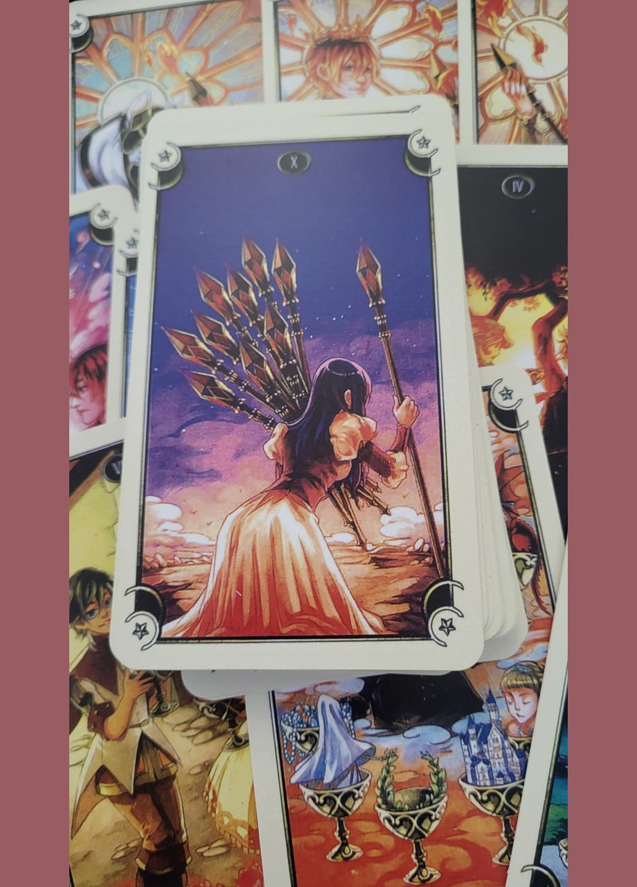 Карты Таро Манга Manga Tarot 78 карт No Brand (334889293)