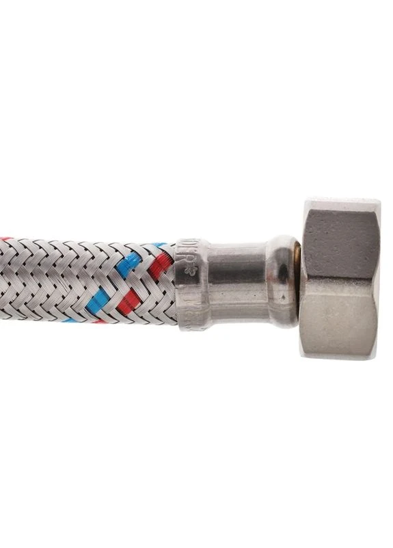 Гибкий шланг для подключения воды гайка-штутцер 1/2'' пластик 150 см No Brand ZX1567 (400576460)