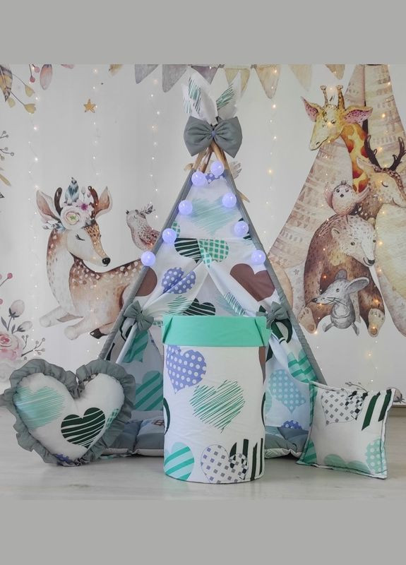 Корзина для игрушек Мятный бум No Brand (316257312)