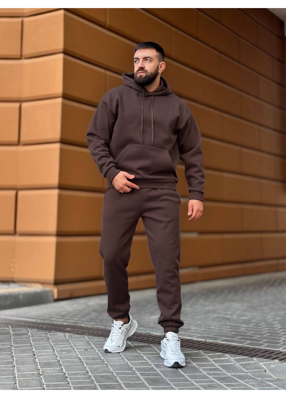 Теплый мужской костюм с капюшоном Fashion (369327125)