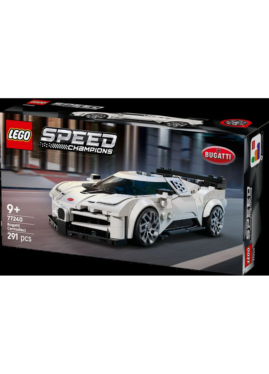 Онструктор Speed Champions Спортивный гиперкар Bugatti Centodieci 77240 Lego (372012630)