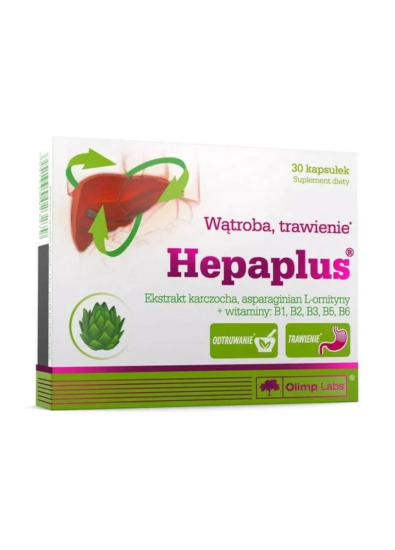 Добавка для печінки Hepaplus, 30 капсул Olimp Sport Nutrition (380042417)