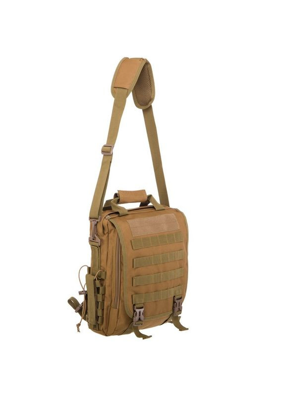 Рюкзак тактический патрульный SILVER (нейлон, оксфорд 900D, р-р 33x27x10см, 9л, Хаки) (TY-9700_Хаки) SILVER KNIGHT (361437415)