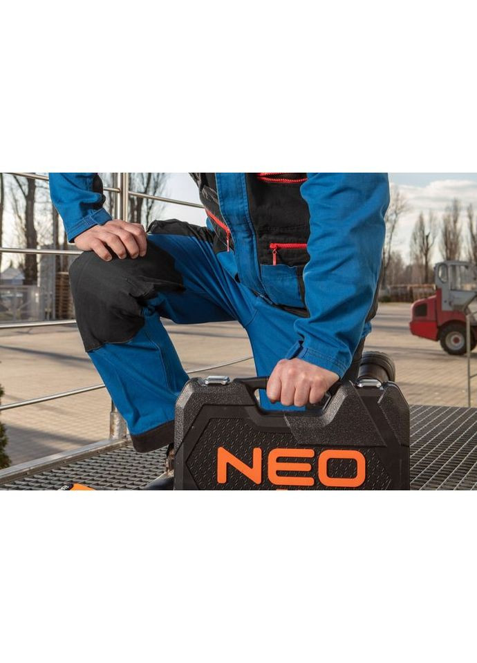 Синя демісезонна робоча куртка hd+ (m/50, ) бавовна (25156) Neo Tools