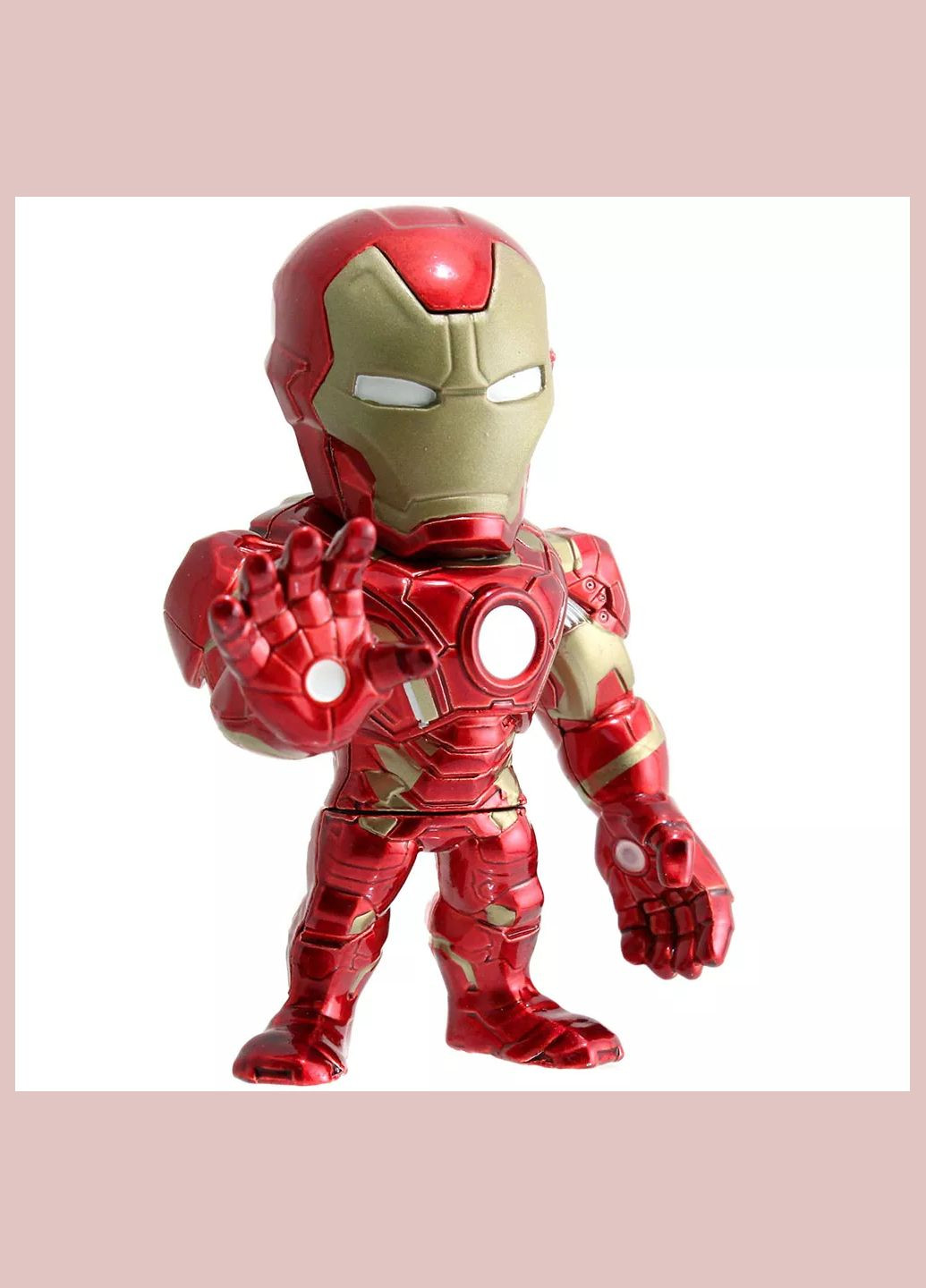 Фигурка металлическая "Марвел 4. Железный человек", 10см, 8+ Jada (333251939)