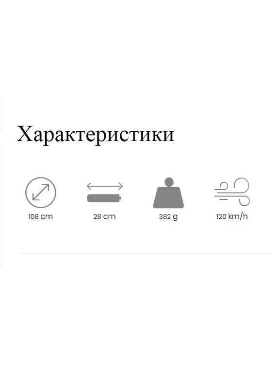 Чёрный зонт не выворачивается увеличенный купол Doppler большой система антиветер, система антишторм (367621919)