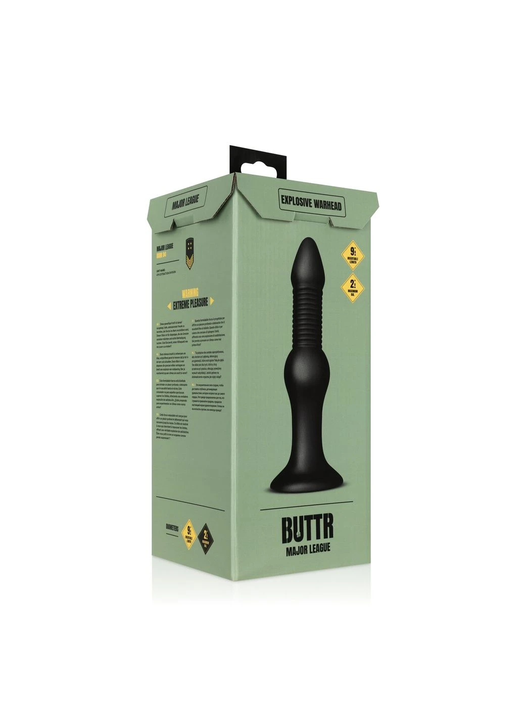 Анальна пробка Explosive Warhead Anal DildoBUTTR 20630 BUTTR (392052713)