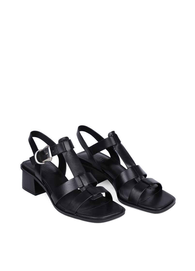 Жіночі Босоніжки RY781-92 Чорний Шкіра MIRATON (368527731)