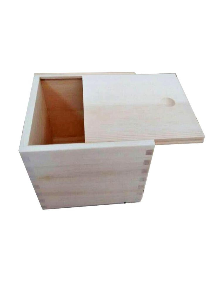 Подарочная коробка из дерева Тренто 130х130х110 бланже (ПДУ-0010101) No Brand (328910809)