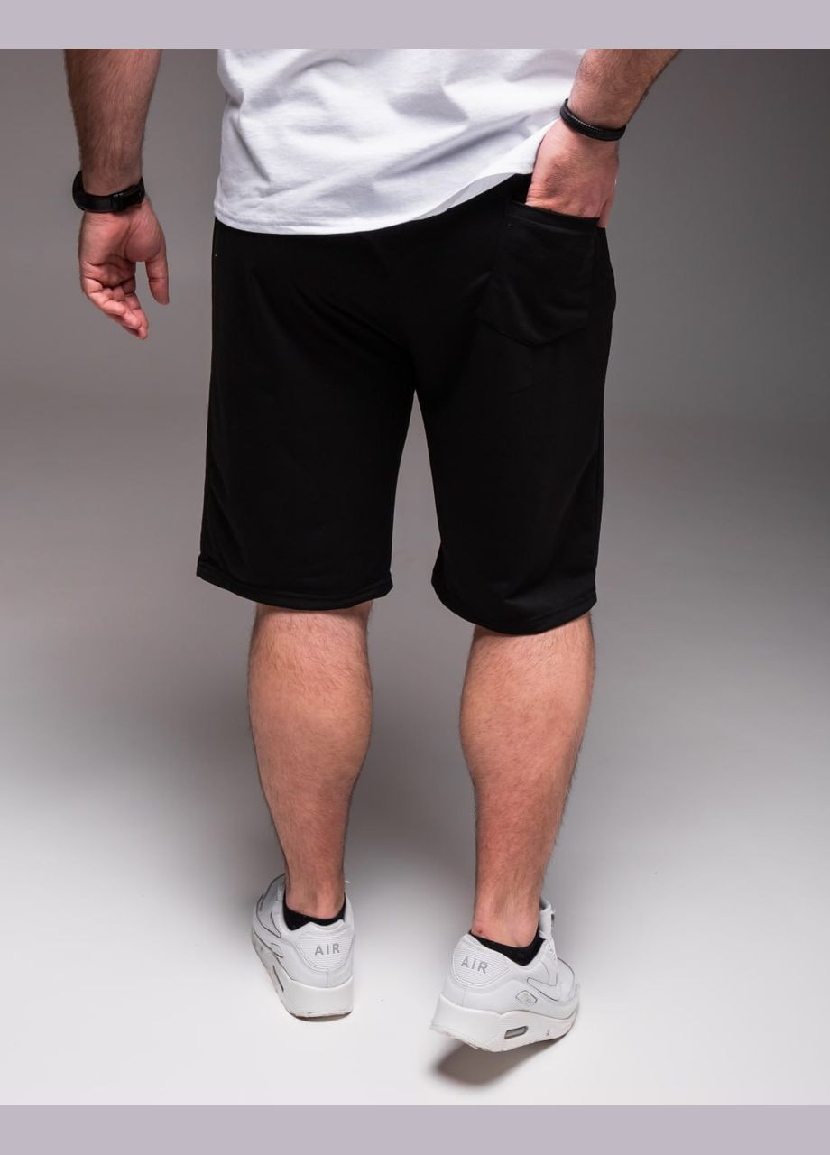 Чоловічі шорти чорні великі розміри "Casual" No Brand (342718258)