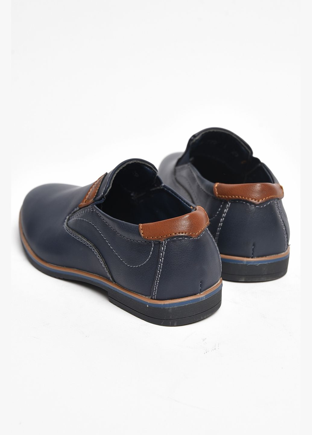 Туфлі дитячі для хлопчика темно-синього кольору Let's Shop (287558898)