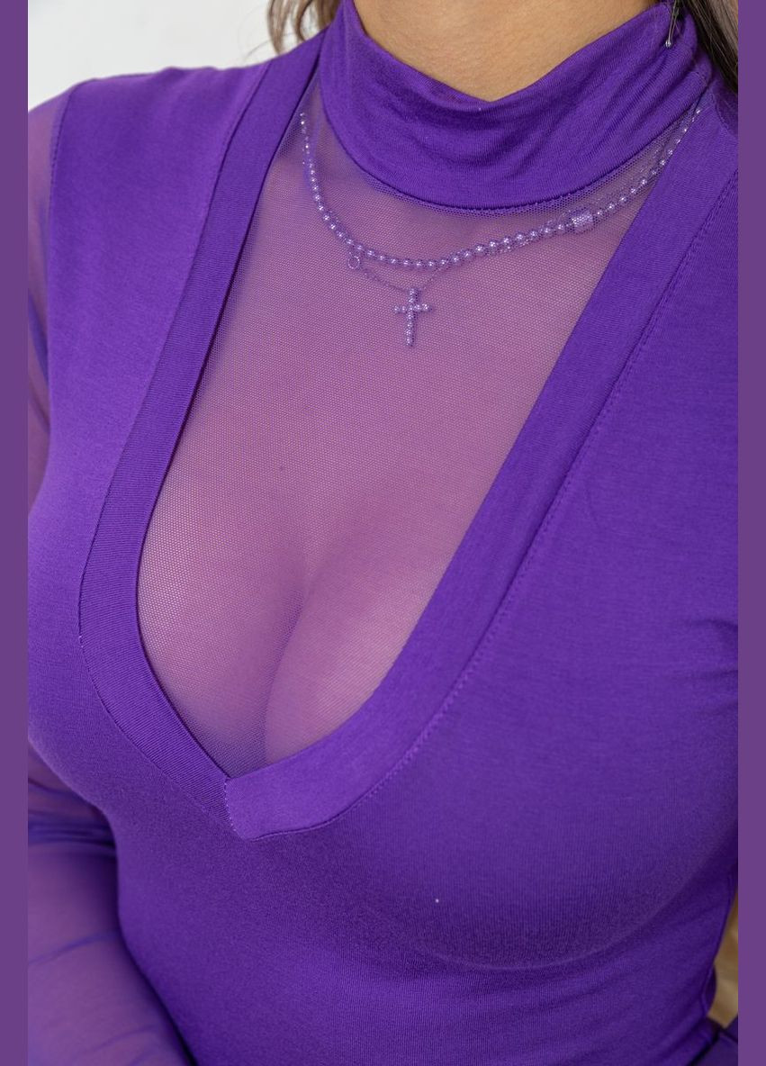 Фиолетовый демисезонный кофта женская Ager 186R506