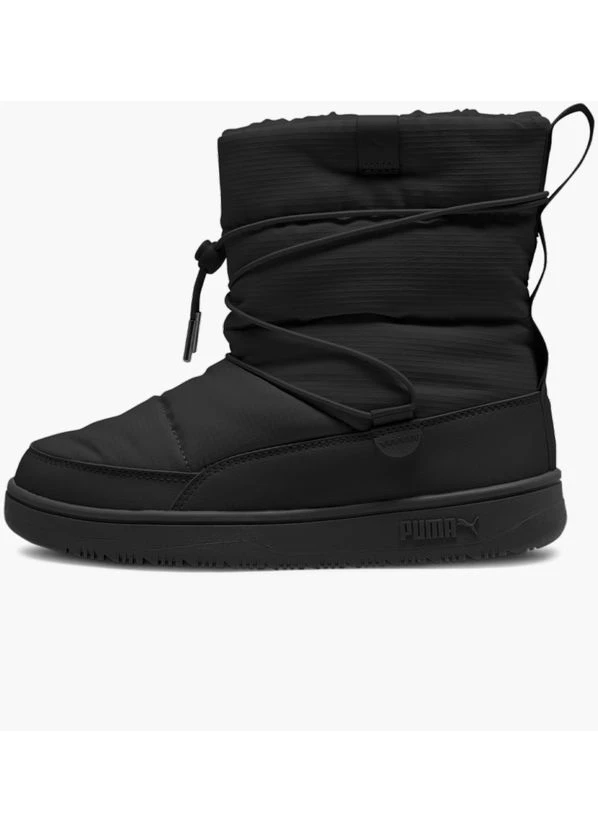 Чорна зимня чоботи snowbae wns black 393920-01 Puma