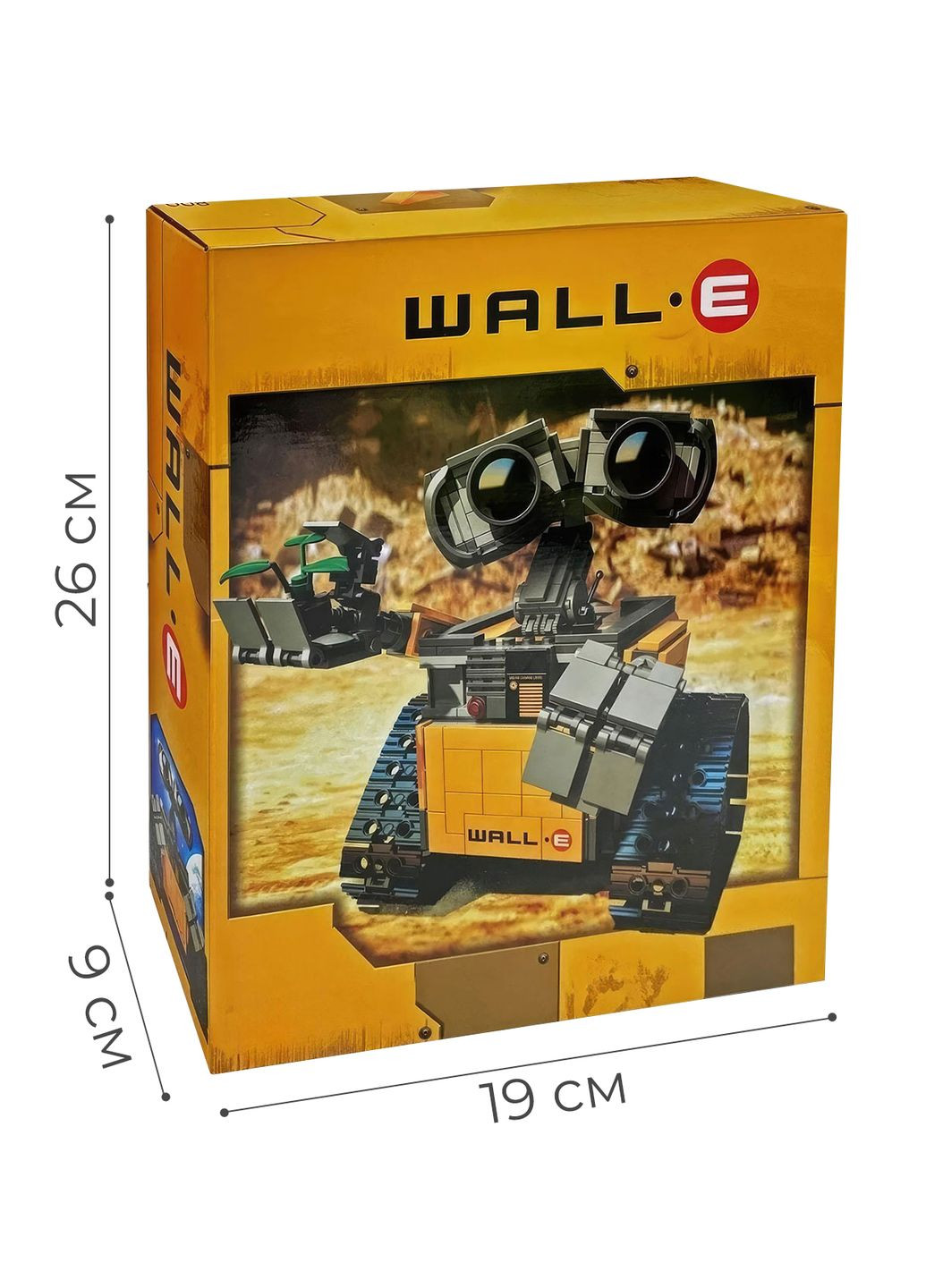 Конструктор Валли 687 деталей 68358, Wall-e конструктор, Конструктор робот Валли, Конструктор Wall-e Валли 33 см OnePro (333800945)