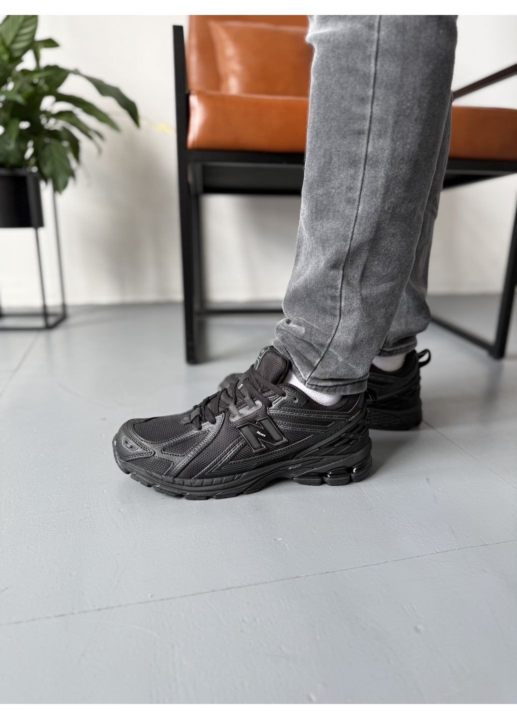 КРОССОВКИ ЖЕНСКИЕ NEW BALANCE 1906R BLACK CORDURA II НЬЮ БЕЛАНС 1906R No Brand чёрные демисезоны (367177913)