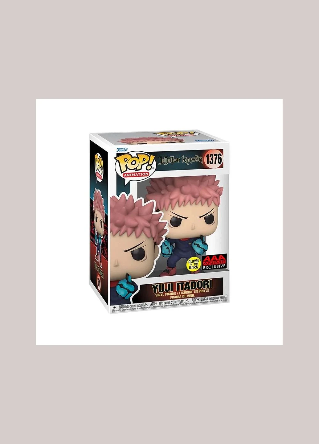 Фигурка Pop Exclusive Pop Jujutsu Kaisen Itadori Магическая Битва Итадори 10 см JK YI 1152 Funko (398236177)