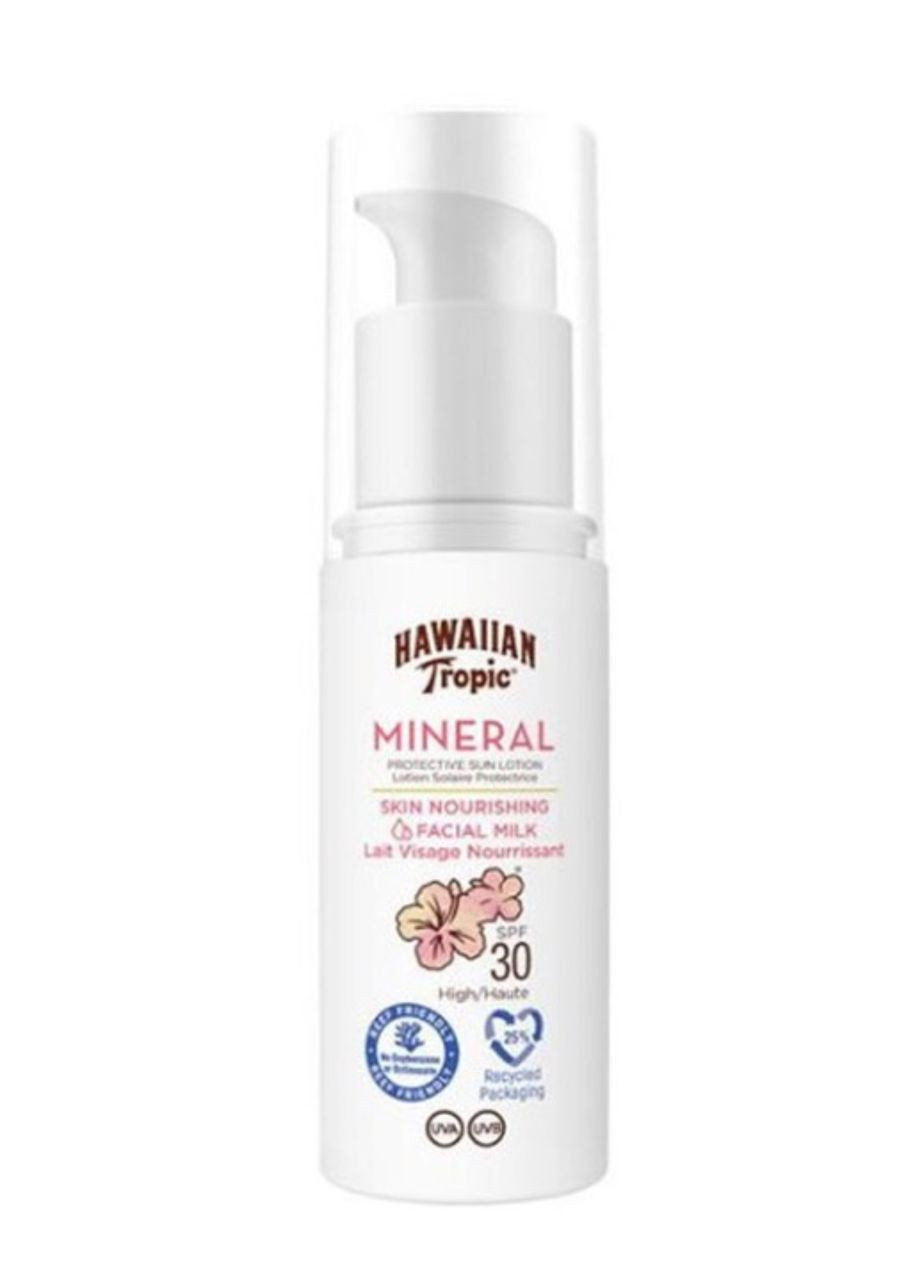 Hawaiian Tropic Солнцезащитное молочко HT EU Sunmilk Faces Ltn SPF 30 50ml — Крем, США (333024004)